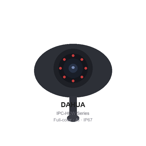 Cámara IP HDW — Dahua